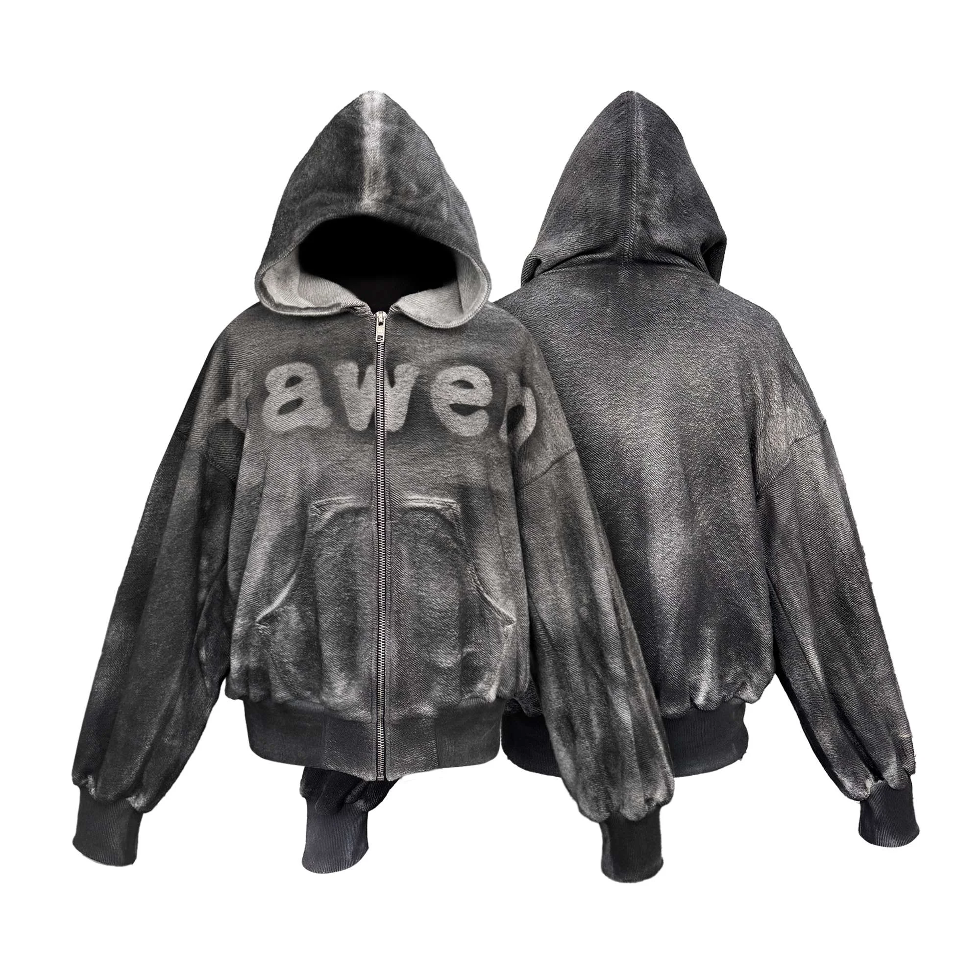 Zip Hoodie "Carbide"