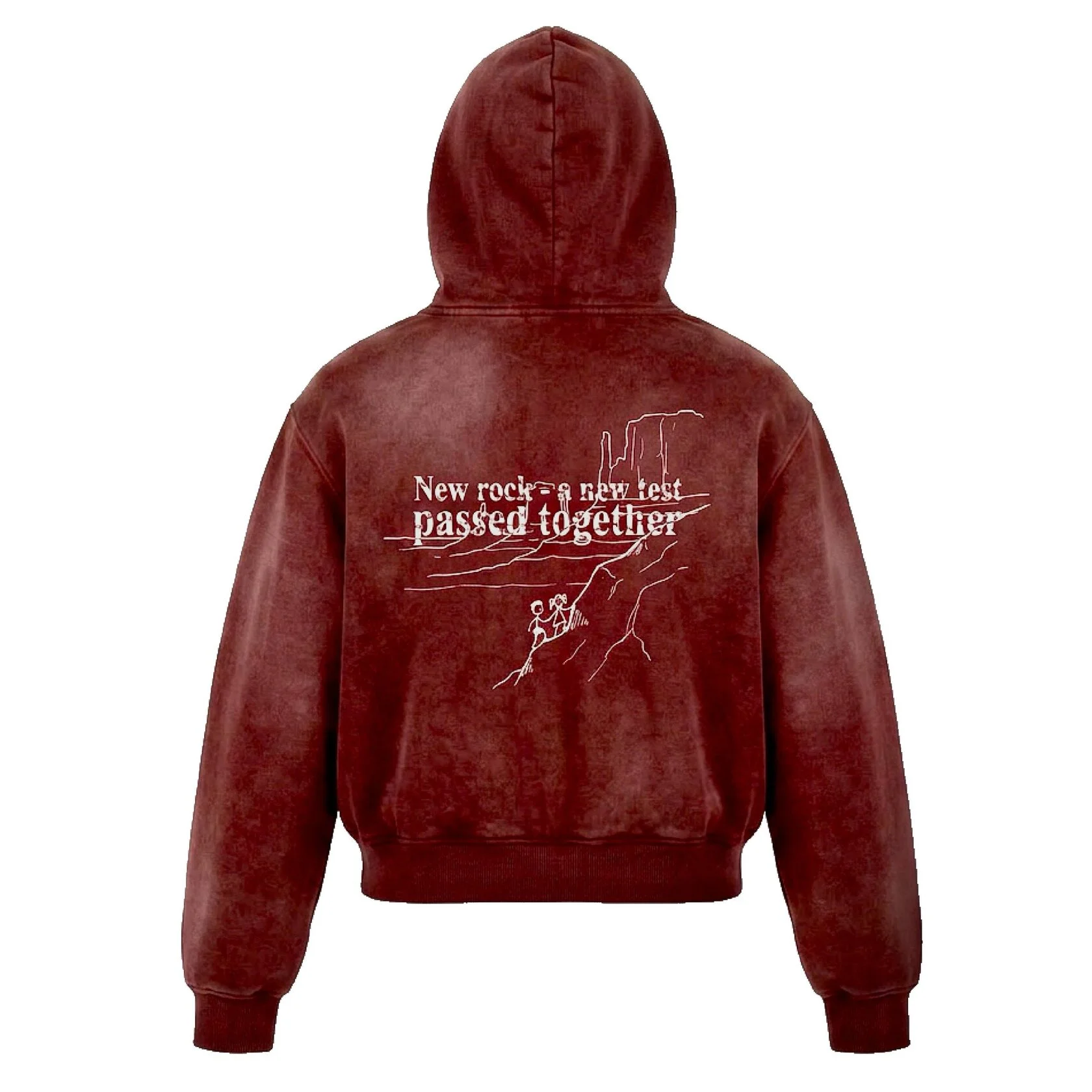 FARINJ rock zip hoodie