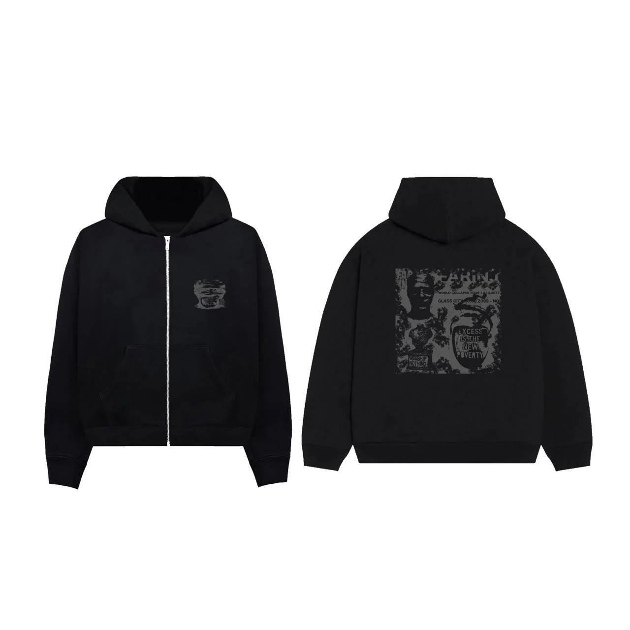 FARINJ zip hoodie excess